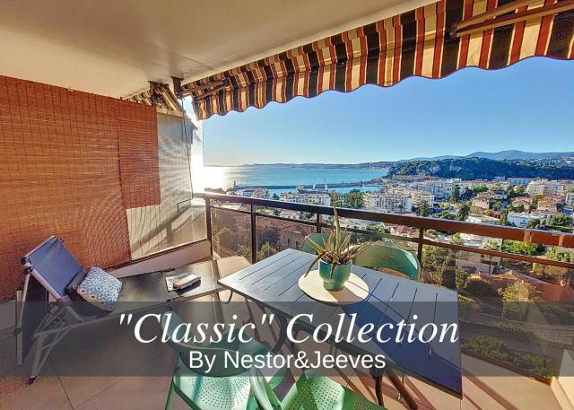 Nestor&Jeeves - PANORAMA AZUR - View Sea - PARKING