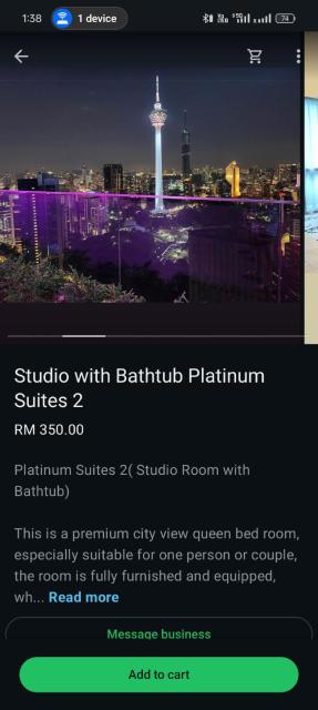 Platinum suites