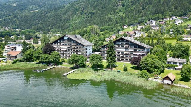 MARIA Seeblick Appartement, Haus Hänsel u Gretel am Ossiacher See mit direktem Seezugang, Hallenbad, Skiarena Gerlitzen