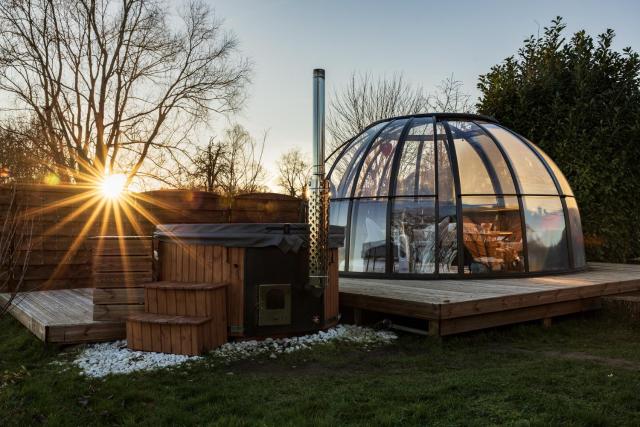 Sphair aux merveilles - Dôme romantique avec vue panoramique sur la nature