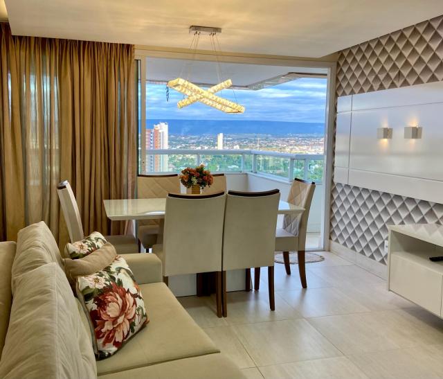 Apartamento confortável, localização extra -recepção 24h- Varanda com vista panorâmica