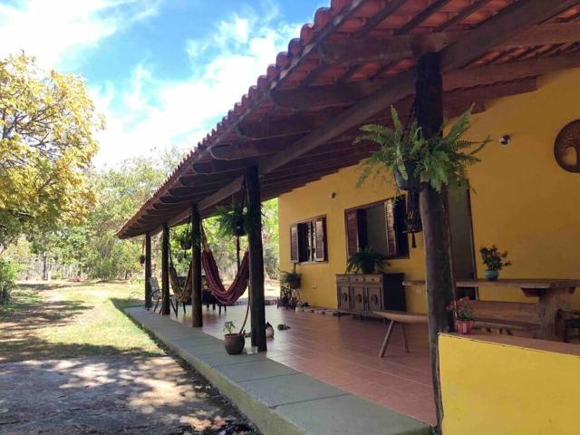 Refúgio na Chapada dos Veadeiros com Cachoeira