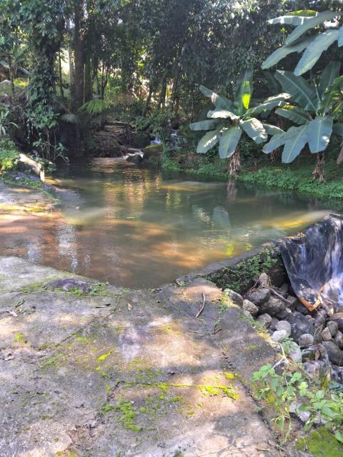 Sitio na beira da cachoeira no estreito em Cachoeiras de Macacu RJ