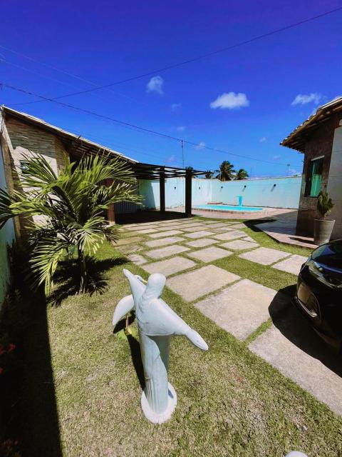 casa top com 3 quartos e piscina na lagoa dos tambaquis