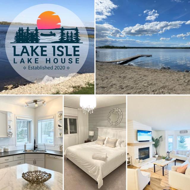 Beautiful Lakefront Cottage, Private Beach - Sleeps 16