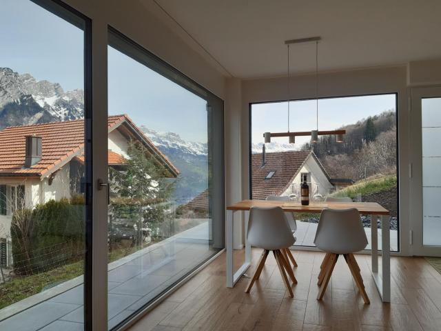 Apartment Panorama am Walensee in Neubau-Villa