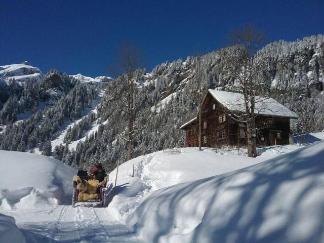 Absolut ruhige Aussichtslage in uraltem Holzhaus