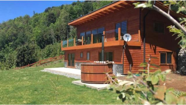 Casa en el bosque con derecho a uso de termas