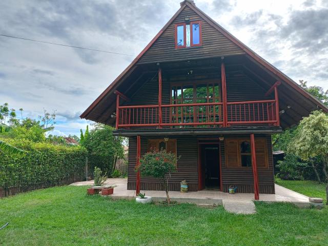 Cabaña tipo chalet