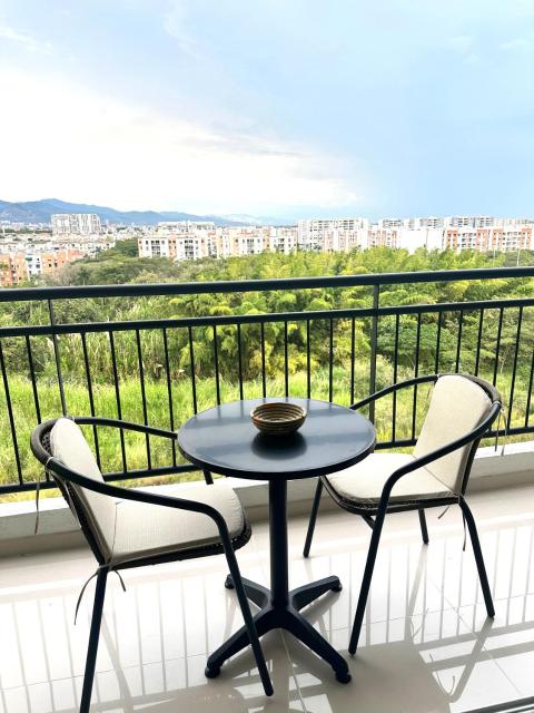 Apartamento Amoblado con hermosa vista