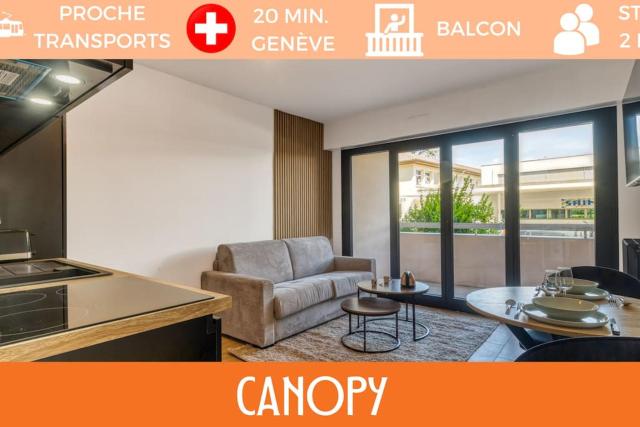 Canopy - Studio - Annemasse - Balcon - 2 pers