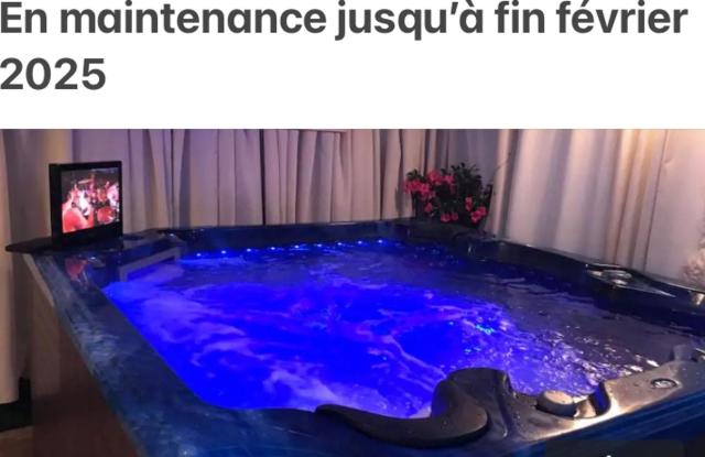 Gîte 2 à 5 personnes, spa, sauna, piscine chauffée, parking gratuit