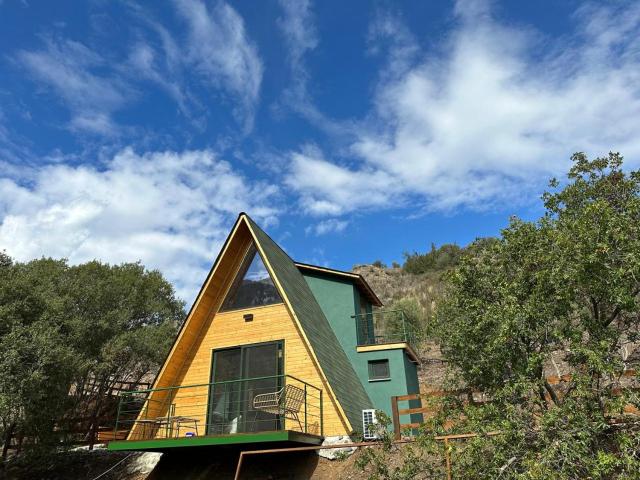 Mountain Wooden House by the River - Kids Playground, Campfire