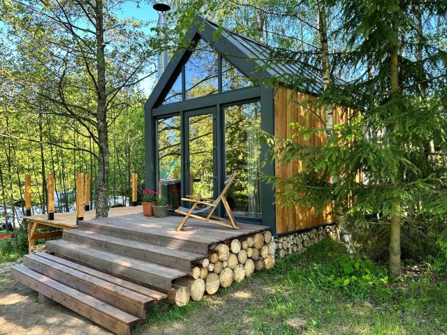 Zbrusu nový luxusní Tiny House kousek od Moravského krasu