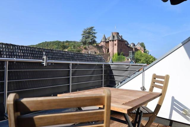 Ferienwohnung Heimbach Burgblick