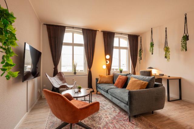 maremar - Style Apartment im Zentrum - Luxus Boxspringbett - Küche - Arbeitsplatz - Highspeed WLAN