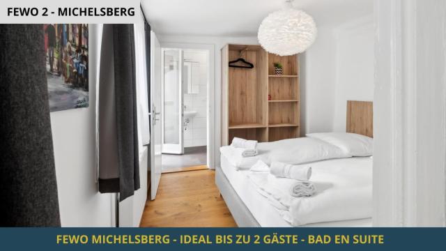 NEU KapApart15 - 6 schöne FeWos mit Einbauküche, Bad und Balkon in der Altstadt auf Bambergs Insel