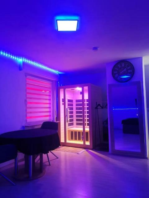 Wohnung am Kurpark mit privater Innensauna & LED! Schlüsselbox