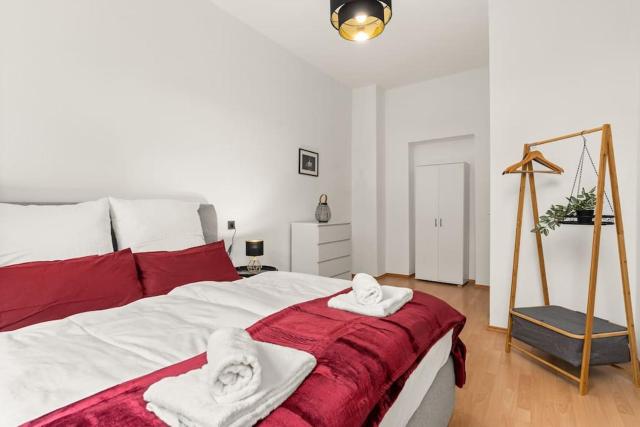 Zentrales Apartment – 2 Boxspringbetten – Netflix