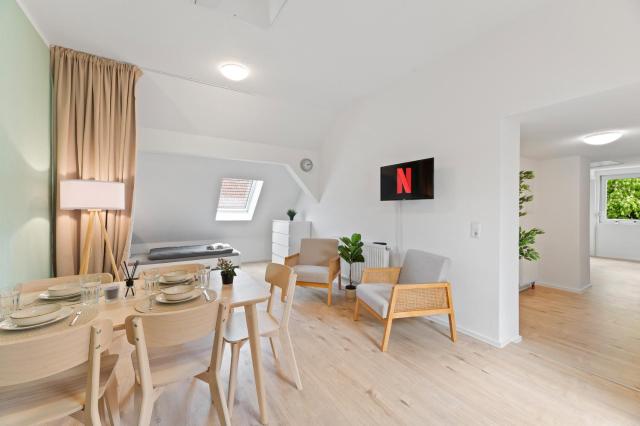 Apartmenthaus Nürtingen Zentrum Kitchen,Wifi,Smart TV ***