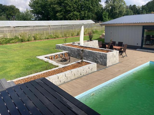 Ferienhaus mit privatem Pool