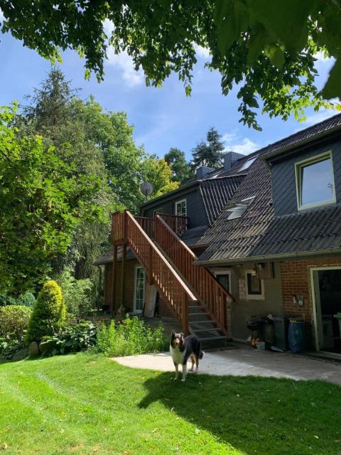 Ferienwohnung auf einem Resthof zentral gelegen mit viel Natur und Tieren