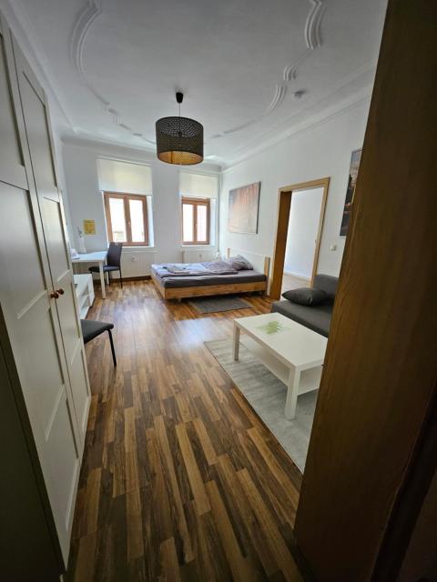 FERIENWOHNUNG APARTMENT in ZITTAUER STADTZENTRUM INNENSTADT INNENRING TOP LAGE - WOHNEN AUF ZEIT IN ZITTAU - 1 RAUM WOHNUNG