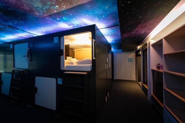 Capsule Hotel theLAB - self check-in