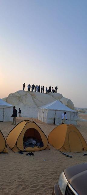 White Desert Safari Trips in Bahariya Oasis