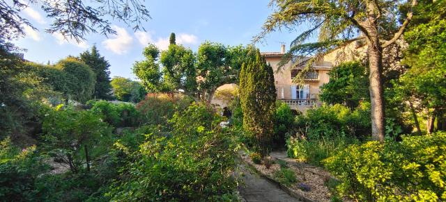 Rue du Château à Cabrières d'Avignon