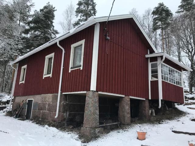 The guesthouse on an old farm