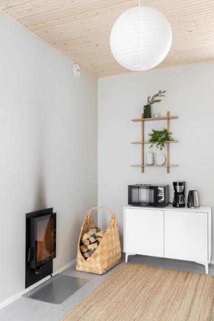 Relaxing room with sauna