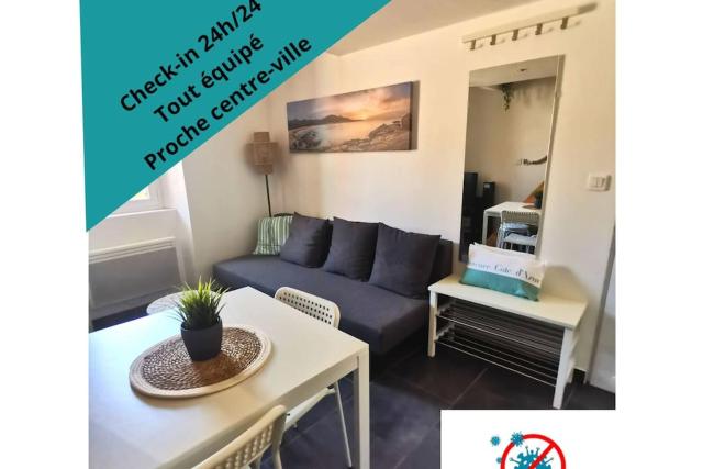 Esprit du Sud - Appartement cosy proche centre -