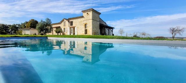 La Colline Gersoise-Piscine-Sauna