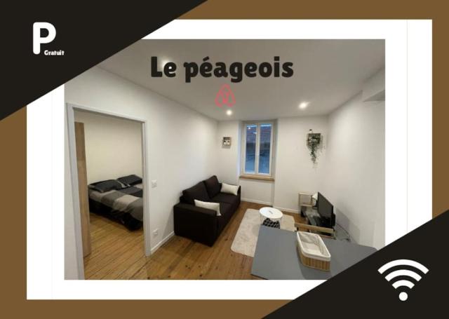 Le péageois : Appartement lumineux et calme