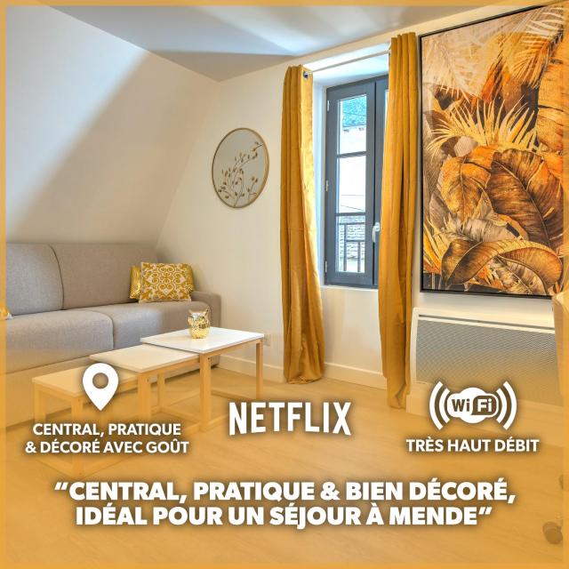 Le GoldenLeaf - Netflix/Wi-Fi Fibre - Séjour Lozère