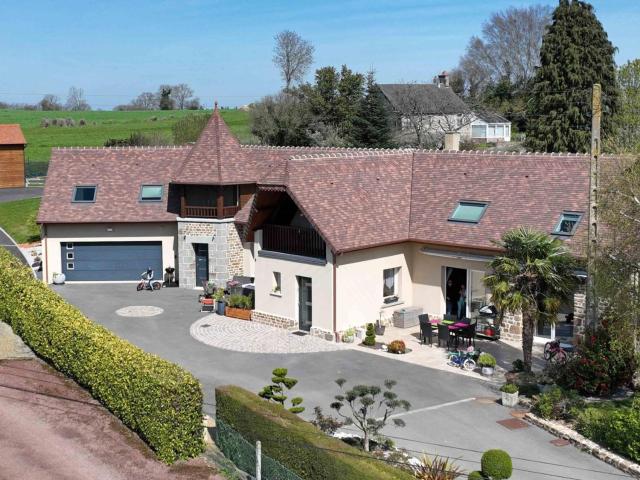 Maison spa privatif près de l'étang avec jardin fleuri et jeux enfants, proche Suisse Normande - FR-1-497-188