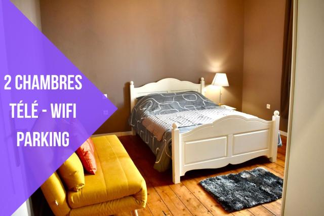 La Domus Lemaitre 7, WIFI, 2 chambres, parking