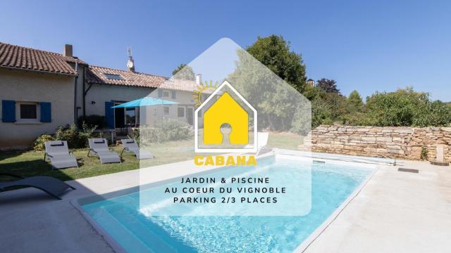 Cabana & Aux pieds des Vignes - Proche Mâcon Nord