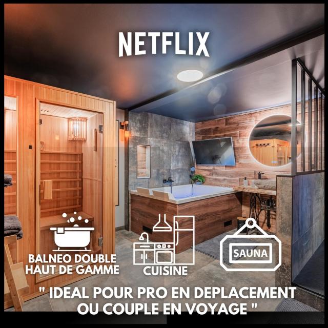 Loft sous les colombages d'Alsace / Sauna / Jacuzzi / Netflix / Wifi