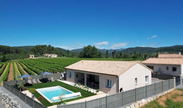 Villa l'Olympe pour 10 personnes avec piscine privative chauffée