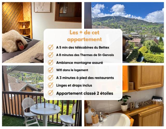 Ski ou Thermes? Un appt cabine avec vue magnifique