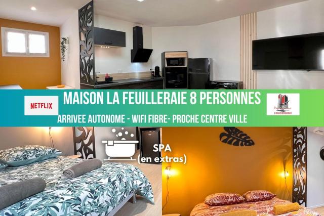 MAISON LA FEUILLERAIE-8 personnes-standing Appart