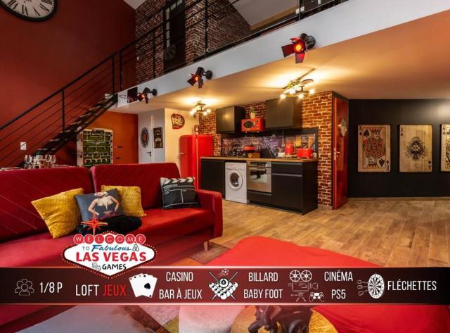 LOFT LAS VEGAS Games / Casino / Babyfoot / Bar à jeux