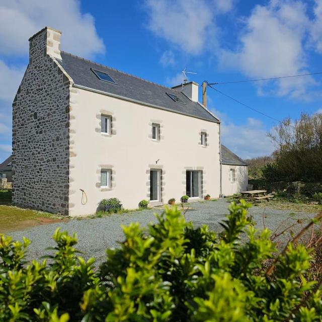 Maison néo bretonne rénovée à 2mn à pied d'une jolie plage