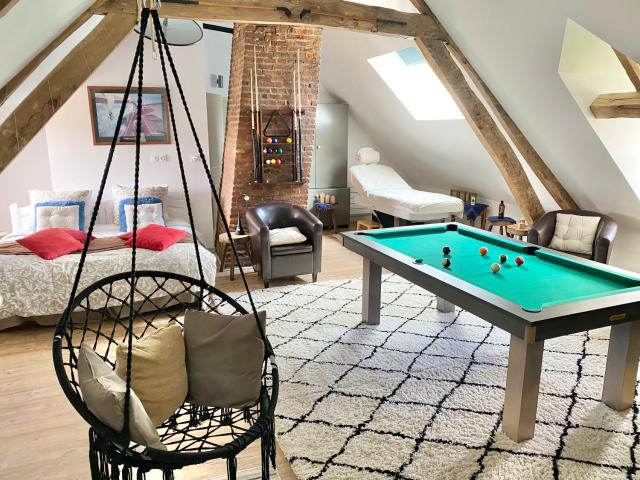 Loft Romantique - Balnéo - Billard - Massage