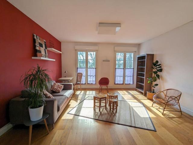 Appartement Lumineux 58m² Meublé et Équipé avec Vue sur l'Oise à Compiègne