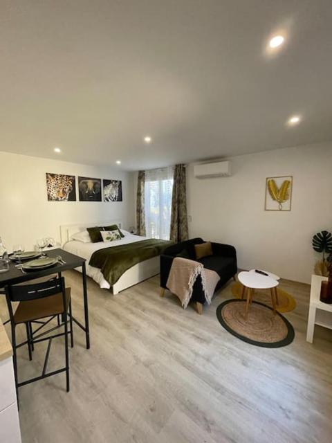 Studio 27m² sur la Côte Pavée avec parking privé