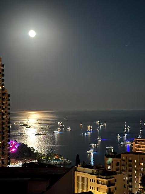 Vue Mer à Proximité de Monaco