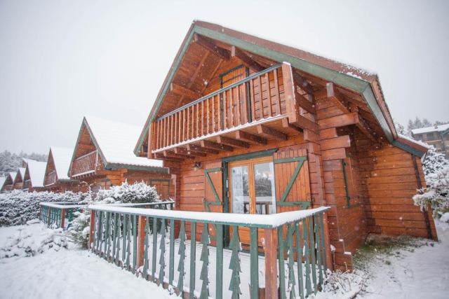 Pistes a 5 mn à pied, vue magnifique, la CAbane Suédoise